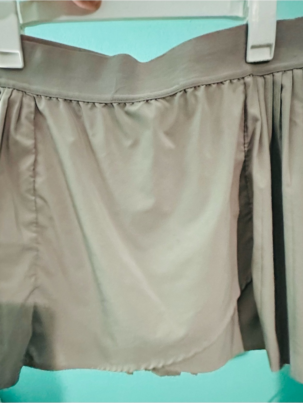 Classic Cream Pleated Women's Skort